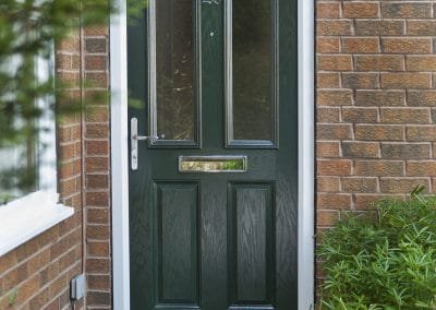 2 Panel 2 Arch Green
