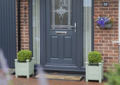 2 Panrel 1 Square with glazed side panels